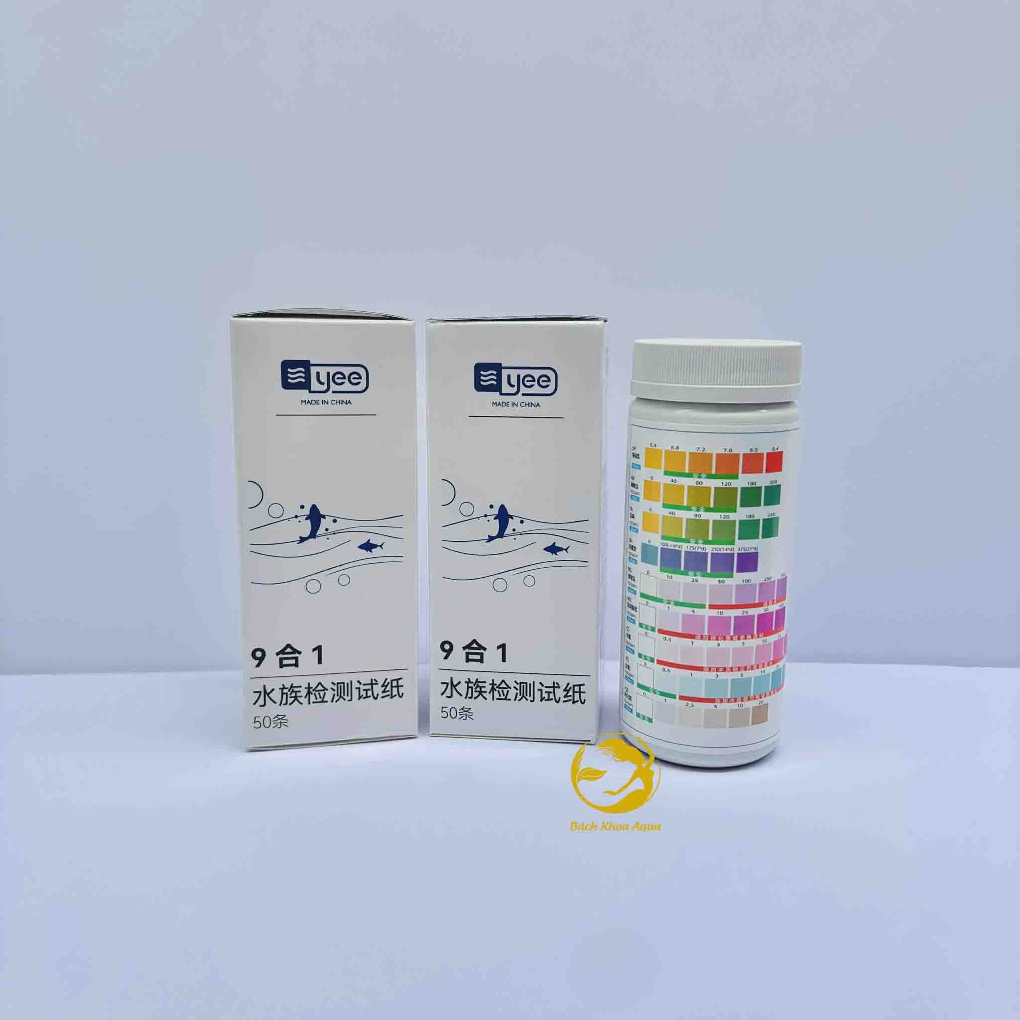Bộ test nước Yee 9in1 đủ chỉ số cho bể cá